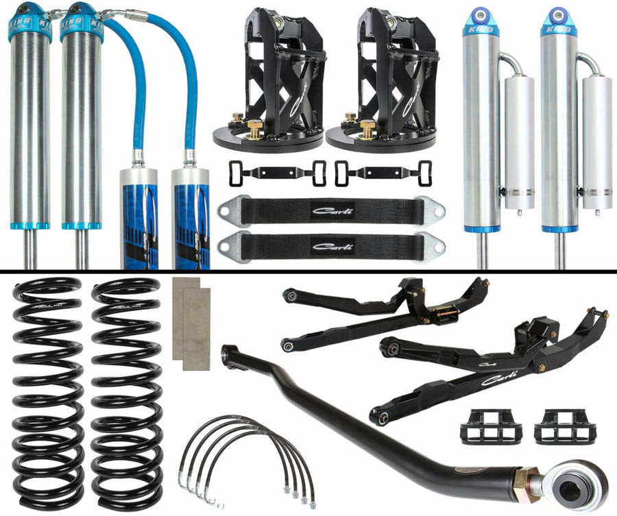 Dominator Carli Leveling, Base, 3” Lift, 10-11 Ram 2500/3500, Diesel, Long Arm