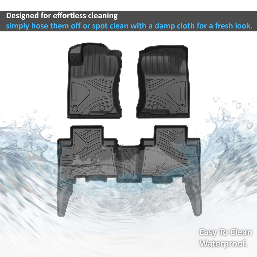 TOTALINER Black Horse Heavy Duty Floor Mat Anti-Skid Black 1.37'' Thickness Compatible with 2013-2023 Toyota 4Runner 5-seats-FMT4R13