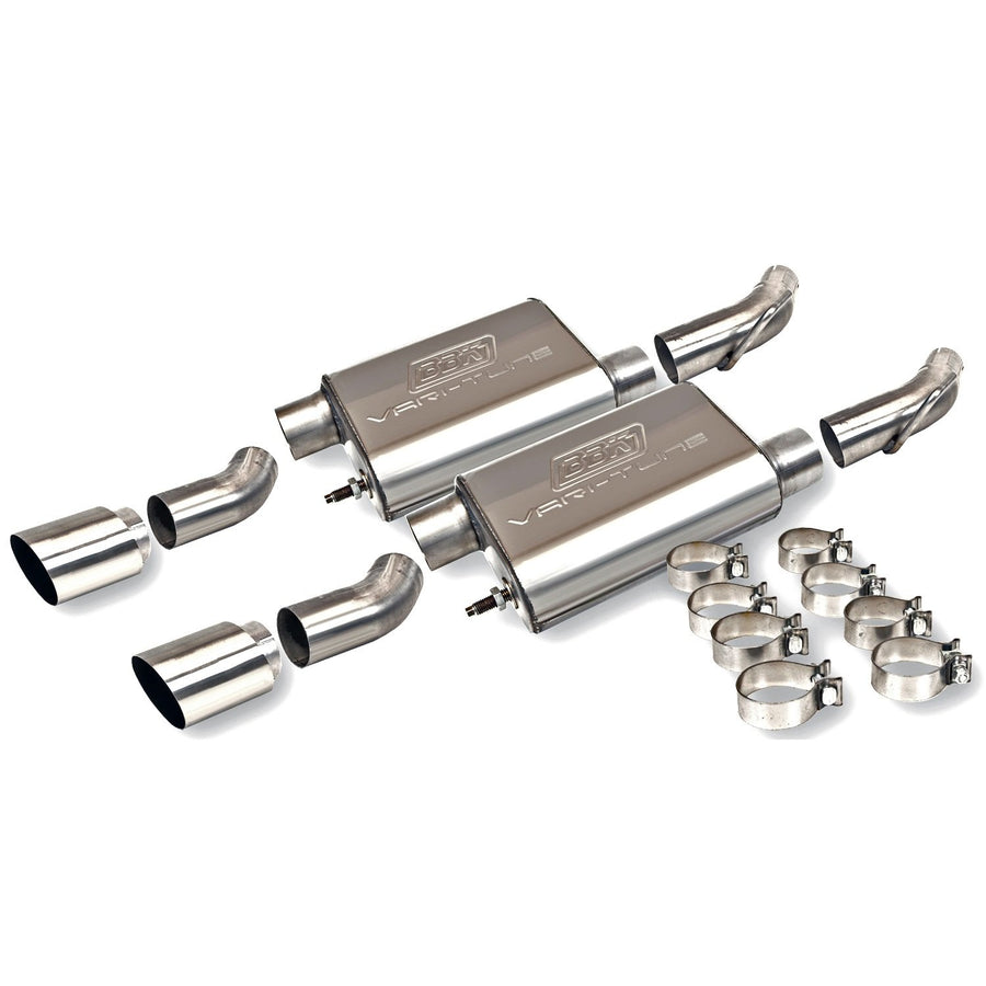 BBK Performance Parts 2010-2015 CAMARO SS 6.2L VARITUNE AXLE BACK EXHAUST KIT (439 STAINLESS)