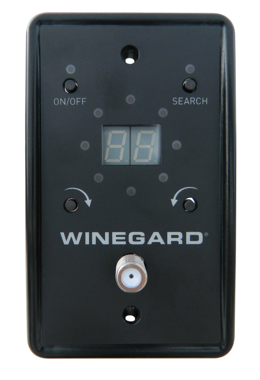 Winegard Automatic Rayzar RZ-8535 Fully Automatic RV Antenna (4K Ultra-HD Ready, ATSC 3.0 Ready, Digital VHF/UHF, Amplified) - Black