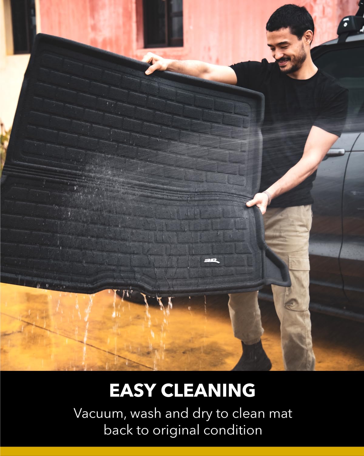 Kagu Cargo Liner (Black) 3D MAXpider Compatible with Mercedes-Benz GLC (X254) 2023-2026