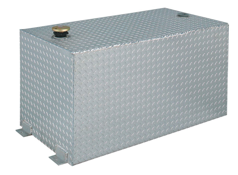 91 Gallon Delta Rectangular Aluminum Liquid Transfer Tank for Trucks