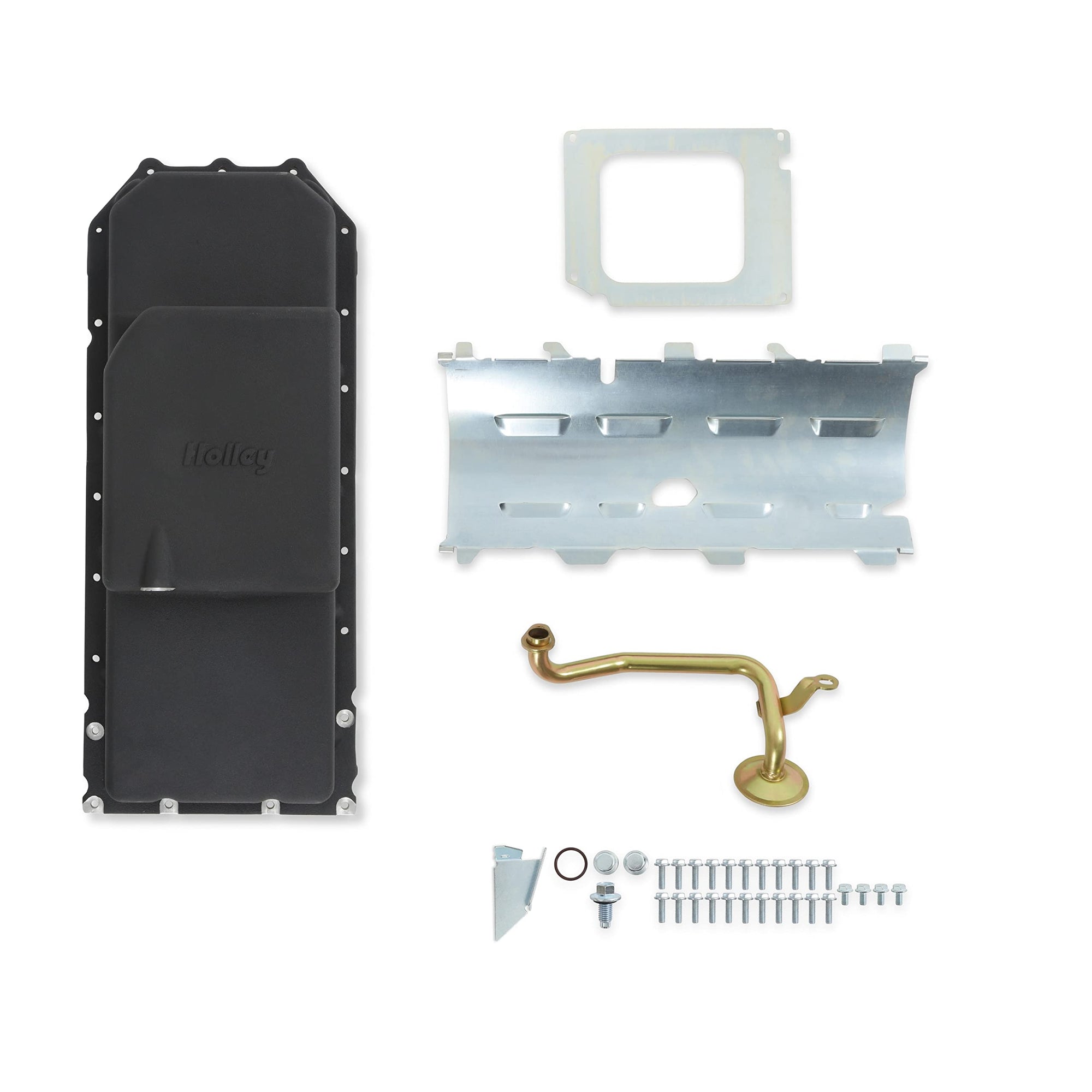 Gen III Hemi Engine Swap Holley 302-61BK Oil Pan - Black