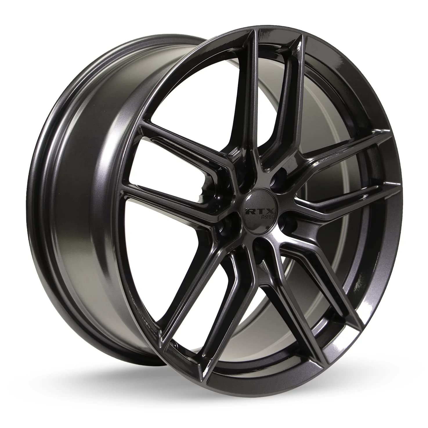 FF05 RTX Custom Wheel - 18x8, 42 Offset, 5x114.3 Bolt Pattern, 73.1mm Hub - Gunmetal Rim