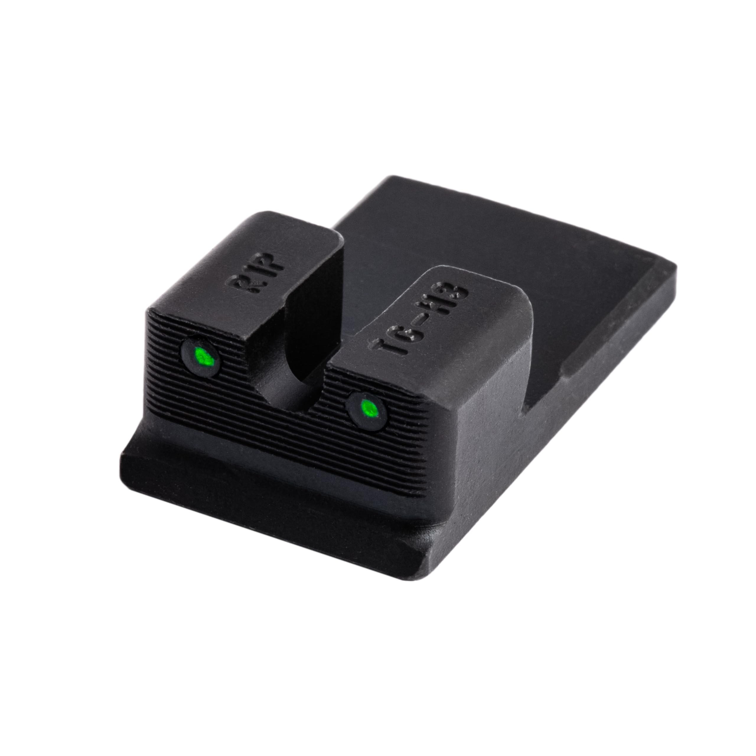 Tritium Pro TRUGLO Glow-in-The-Dark Handgun Night Sights for Ruger Pistols, Ruger SR9, SR9C, SR40, SR40C, SR45 Black