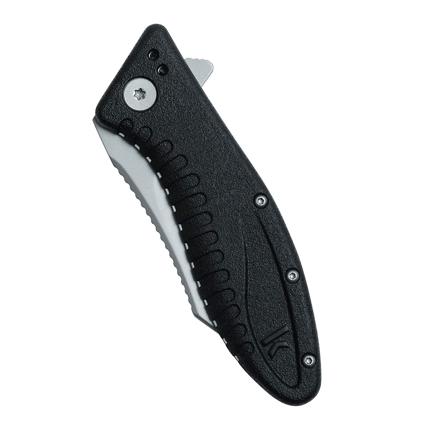 Grinder Kershaw Assisted Opening Flipper Knife (3.25" Bead Blast) 1319