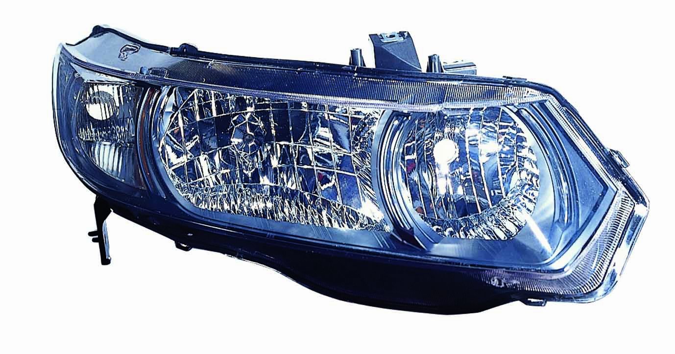Replacement DEPO 317-1148R-US2C Passenger Side Headlight Lens Housing