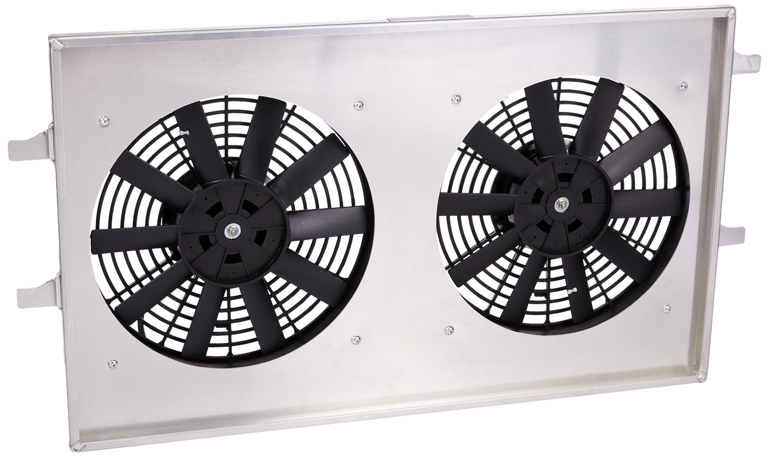 Mishimoto Performance Aluminum Fan Shroud MMFS-EVO-10 Fits Mitsubishi Lancer Evo X 2008-2015 Silver