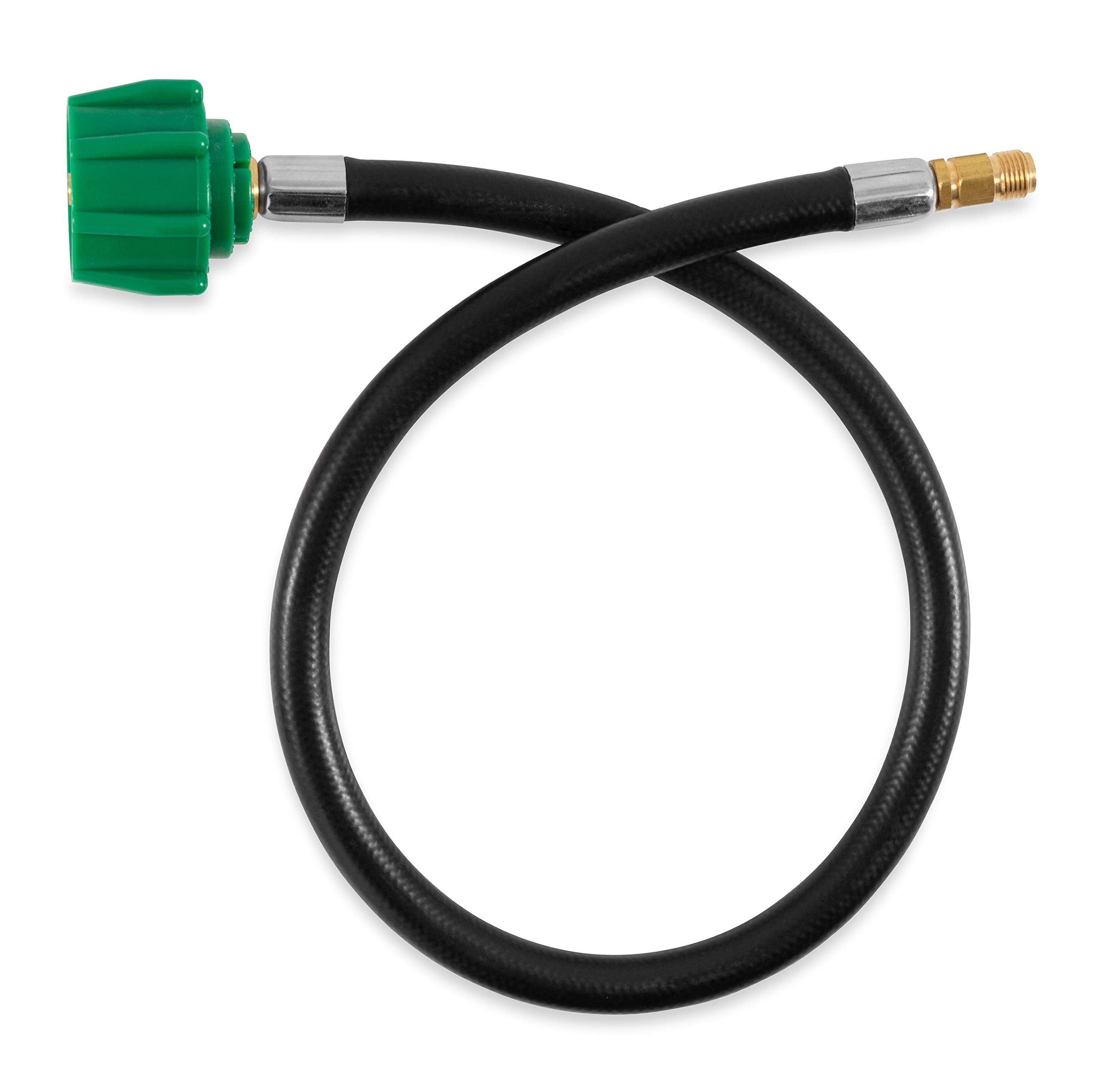 24" Camco Pigtail Propane Hose Connector - Connects Propane Cylinder To a RV or Trailer Propane Regulator - Provides Thermal Protection and Excess Flow Protection (59153)