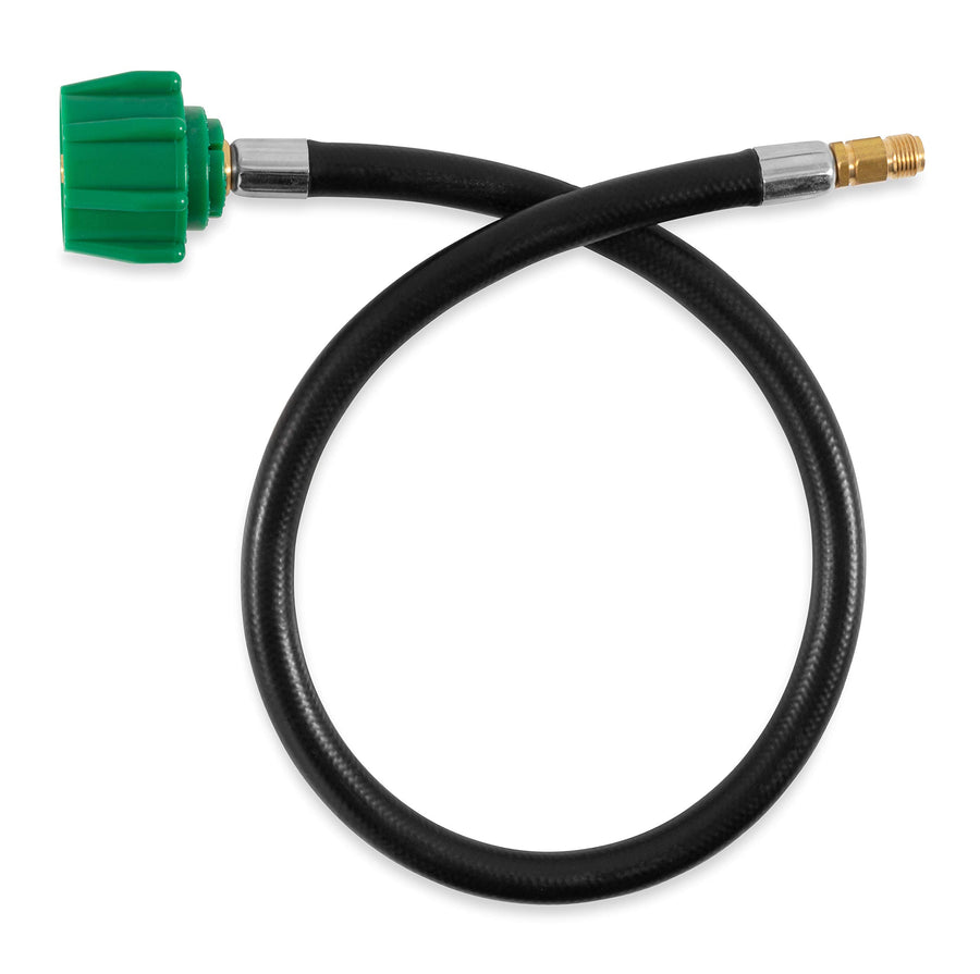 24" Camco Pigtail Propane Hose Connector - Connects Propane Cylinder To a RV or Trailer Propane Regulator - Provides Thermal Protection and Excess Flow Protection (59153)