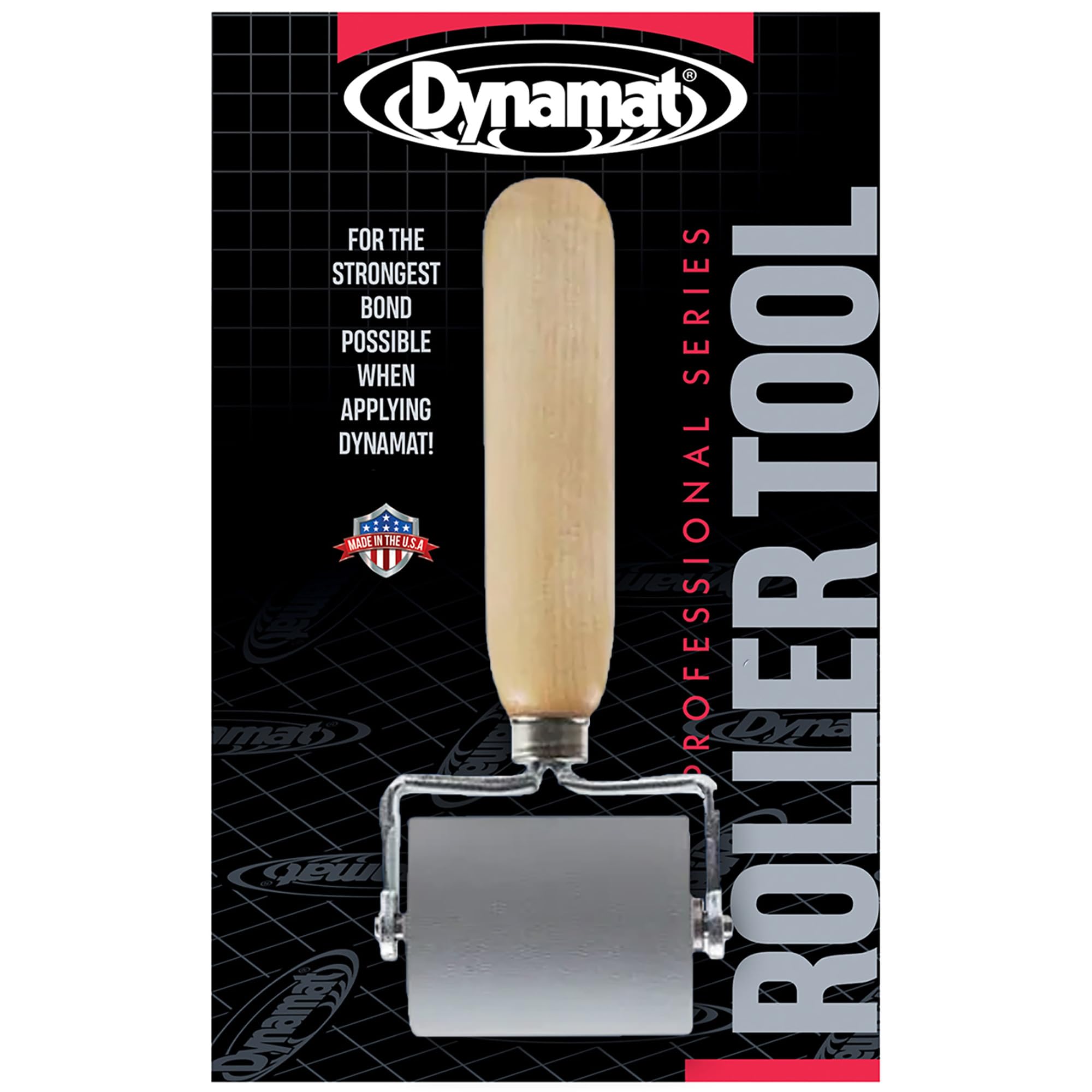 Dynaroller: Dynamat Rubber Roller Tool for Applying Sound Deadening and Car & Home Insulation Material – Achieve Professional-Looking Results with No Air Bubbles – Made in The USA