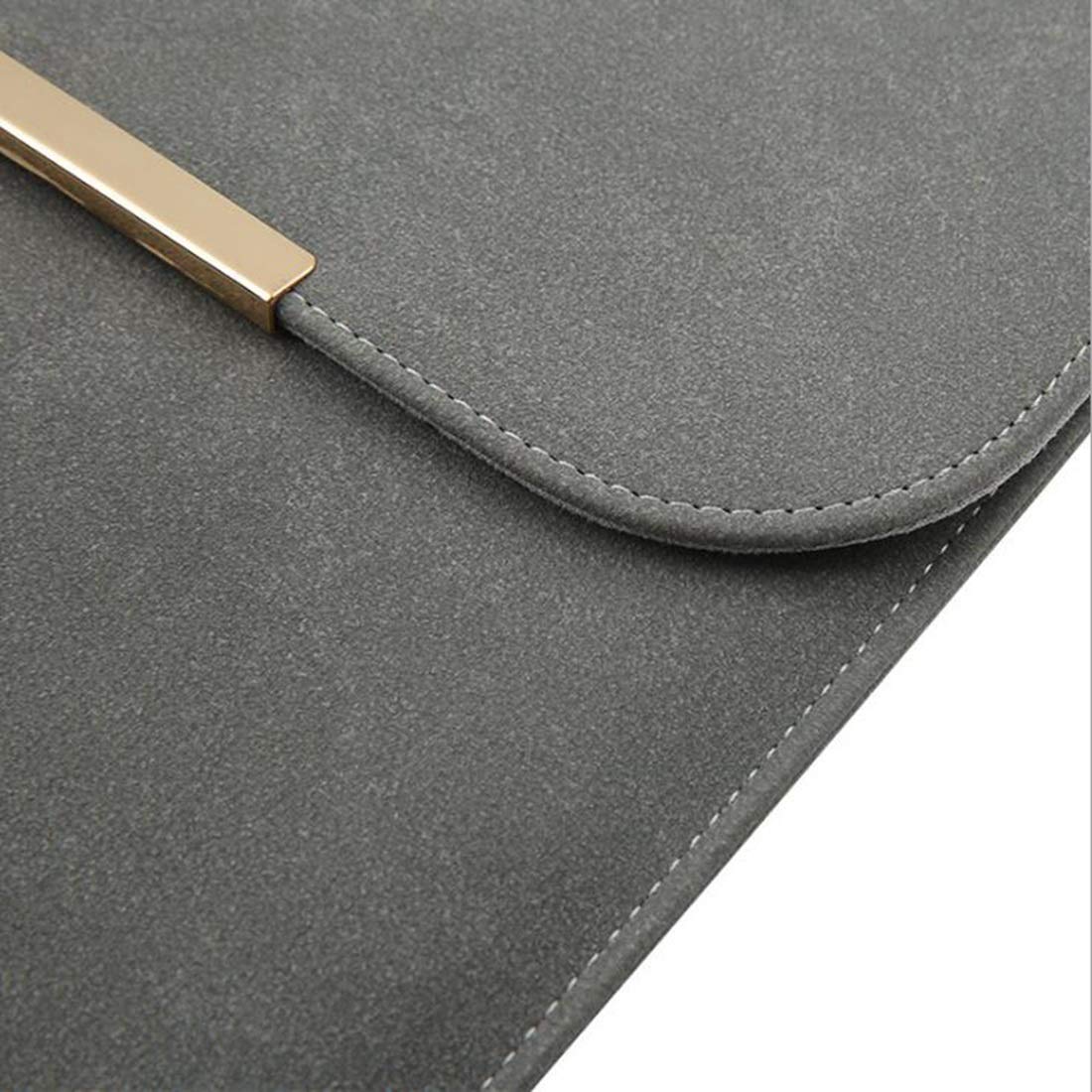 Canvas Laptop Sleeve Case Bag RABILTY for MacBook Air/Pro 11-15 Inch with Small Case Campatible MacBook Charger (Color : Matte ash, Size : MacBookAir 13.3 inch)