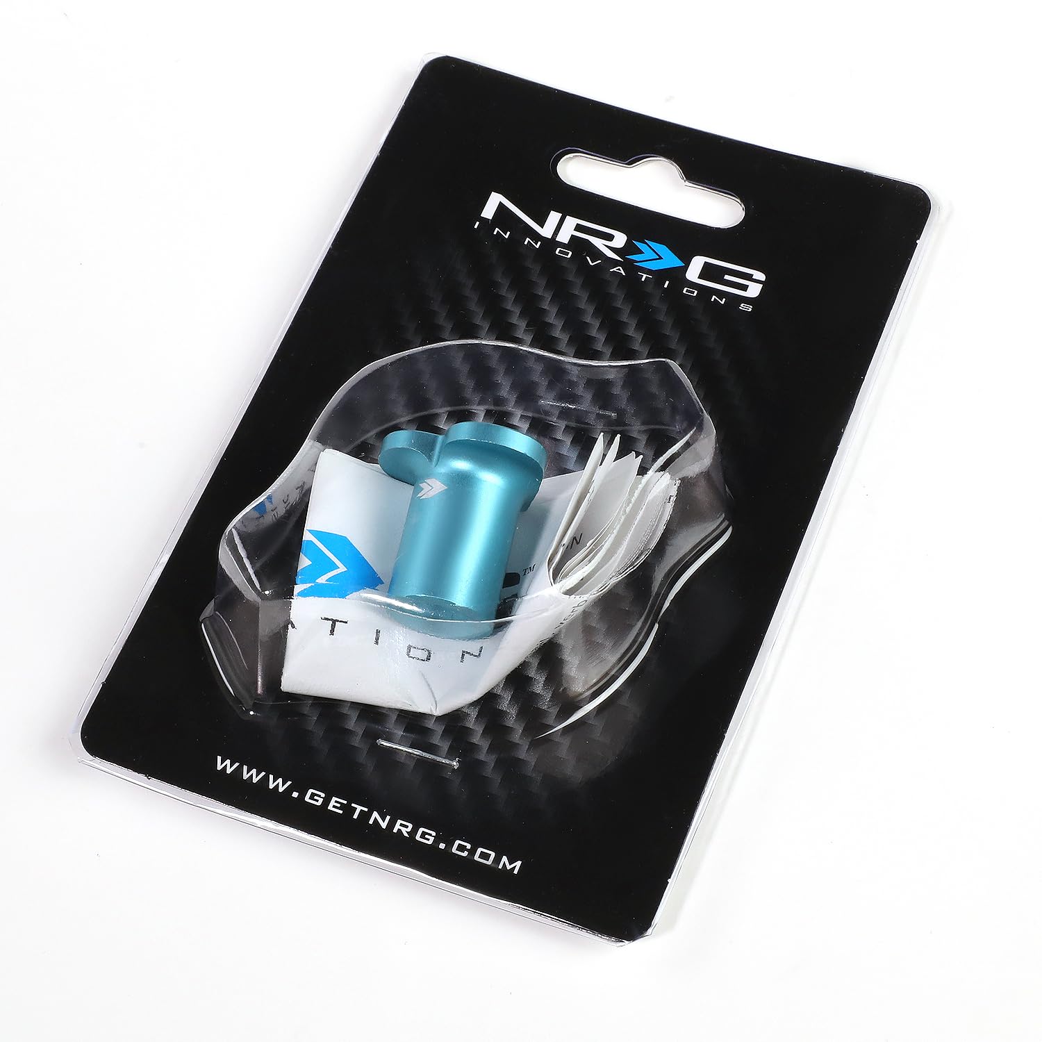 NRG Innovations 6061 Aluminum NRG-DB-H003MF Heart E-Brake Drift Button, Hand Brake Lever Button Compatible with Honda Civic/CRX/Del Sol, Minty Fresh