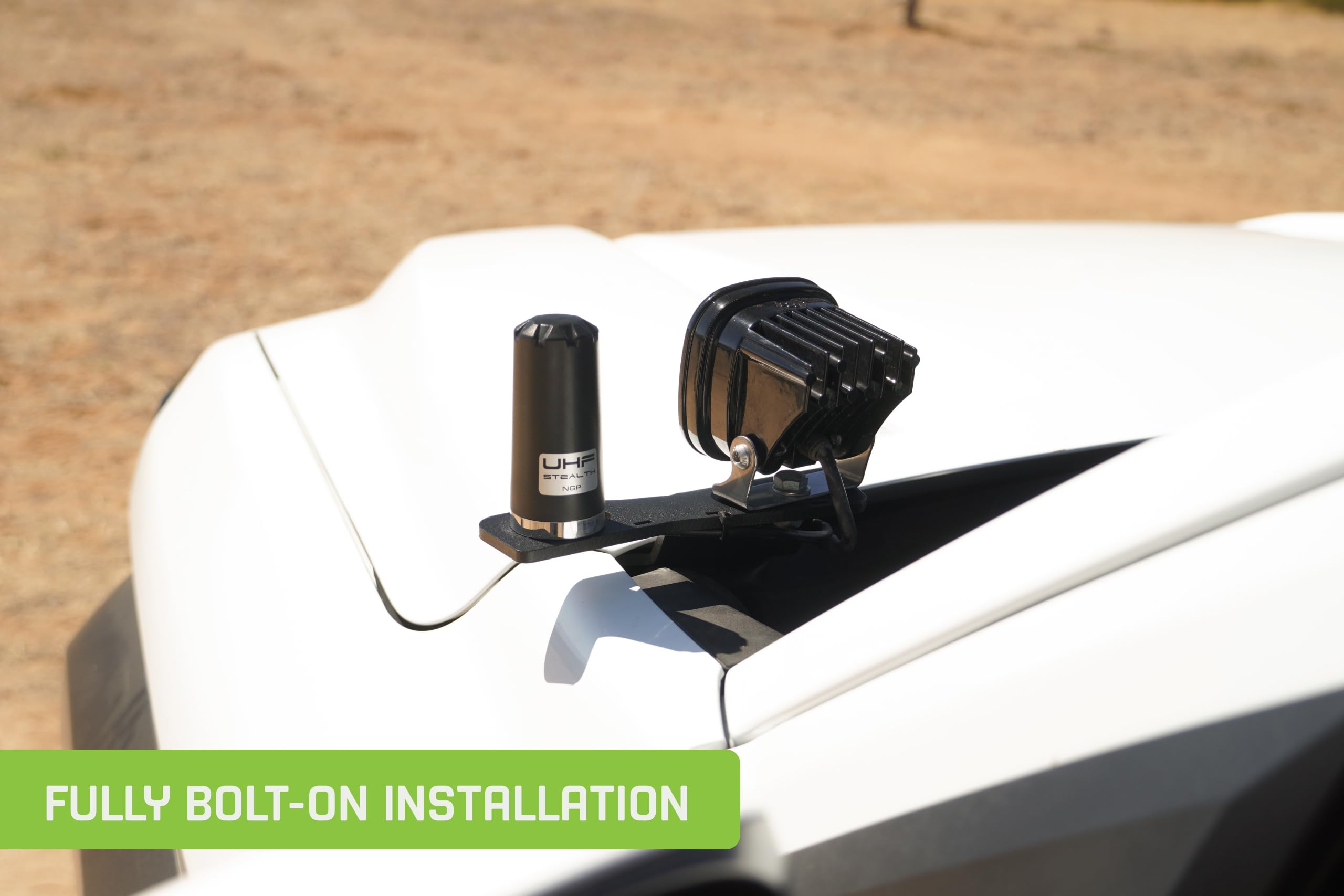 Ditch Light Brackets DV8 Offroad for 2024-2025 Toyota Tacoma | Mounts Up to Two 3" Pod Lights | Second Mounting Point Can Be Used for an Antenna, Whip Light, etc. | Low-Profile Fitment | Fully Bolt-On