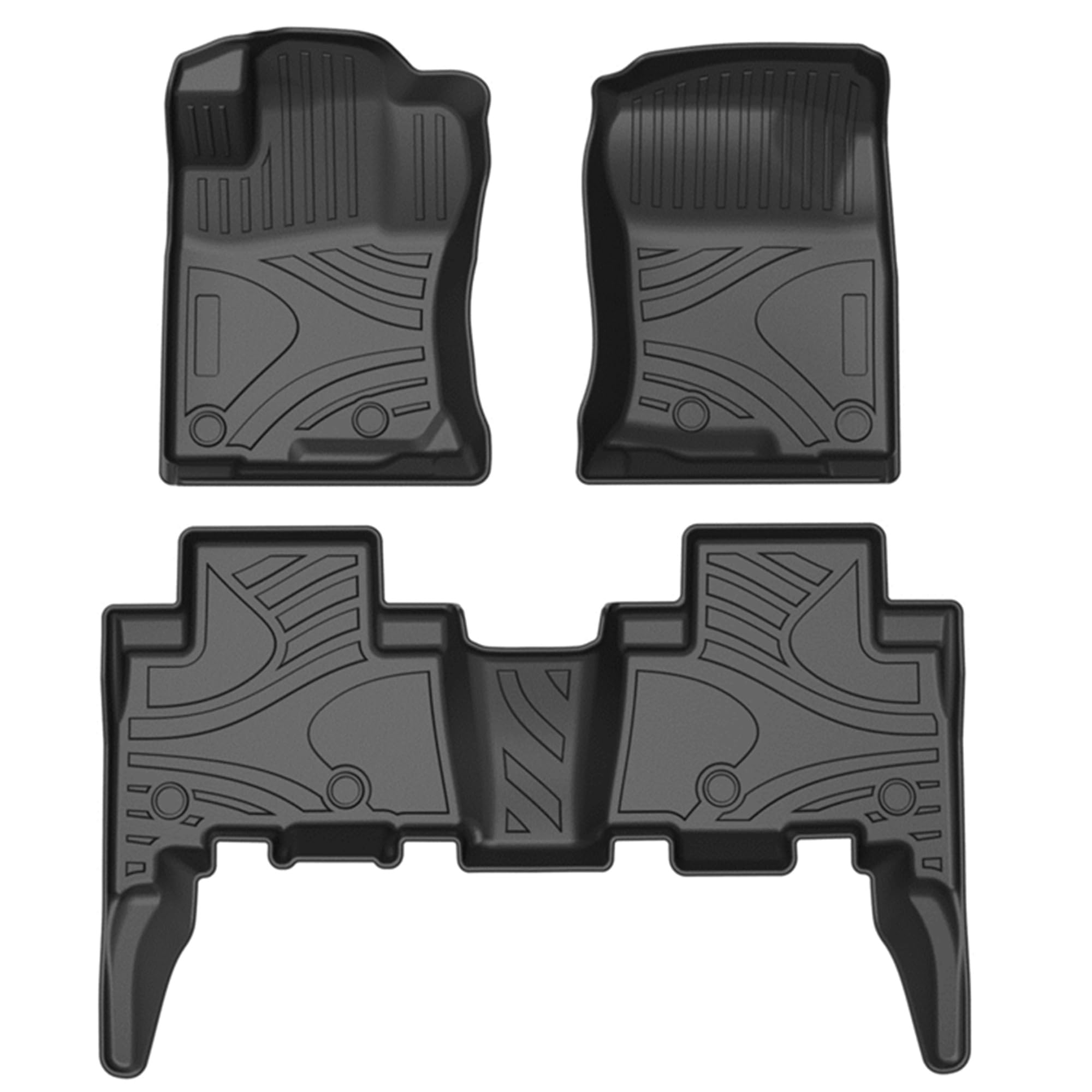 TOTALINER Black Horse Heavy Duty Floor Mat Anti-Skid Black 1.37'' Thickness Compatible with 2013-2023 Toyota 4Runner 5-seats-FMT4R13