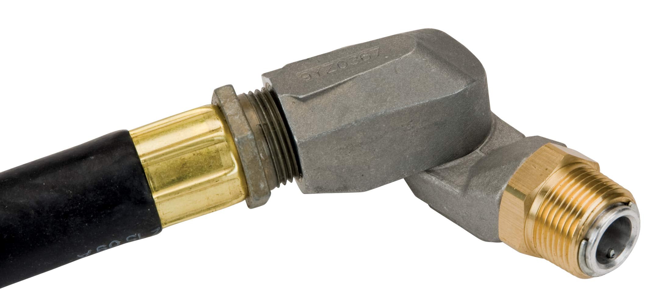 GPI Fuel Hose Multi-Plane Swivel, NPT, ¾”M X ¾”F (GPI Genuine Accessory 150400-02)