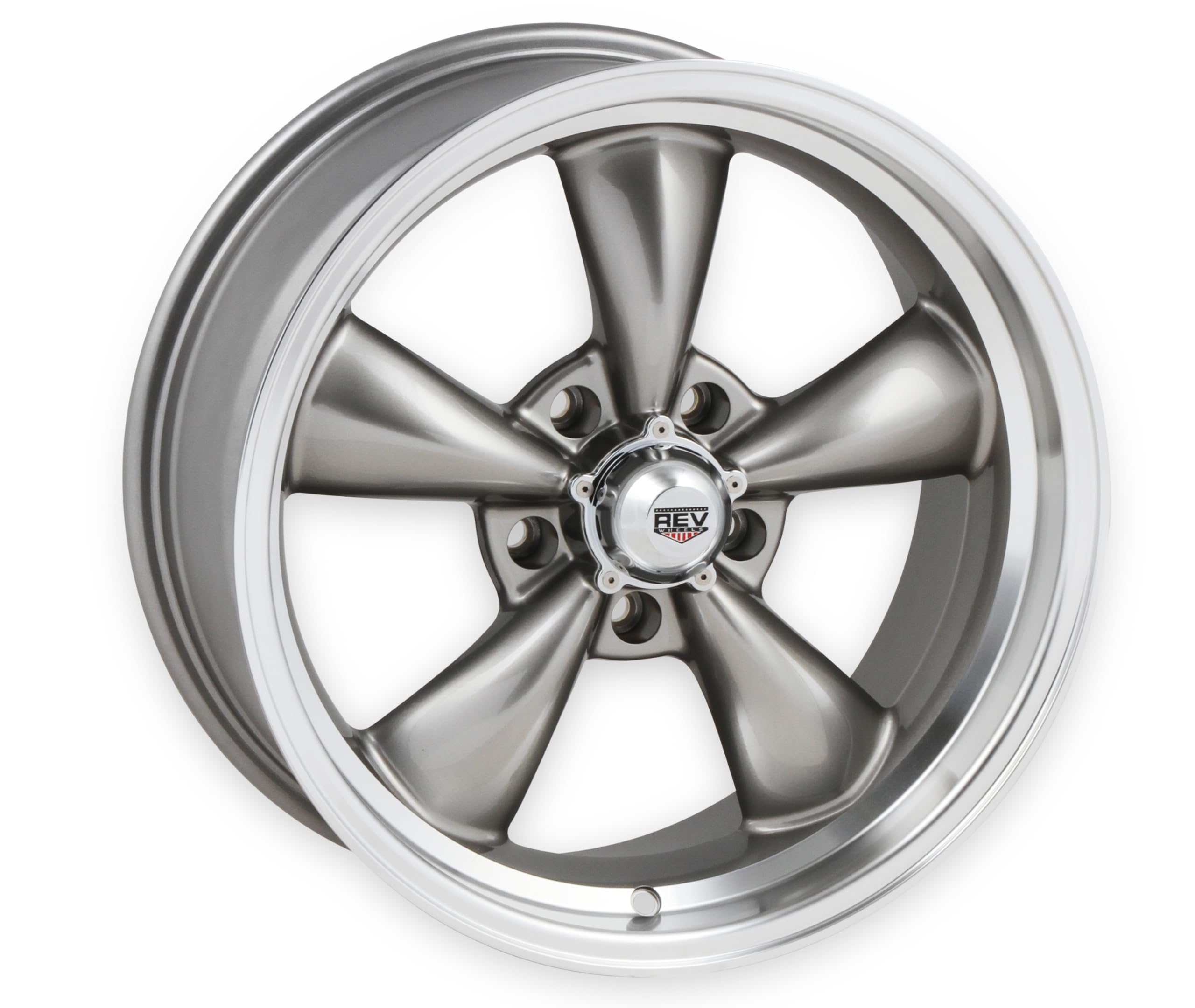 100S-8807300 Drake Wheels CLSC 18X8 5X127 0MM SIL
