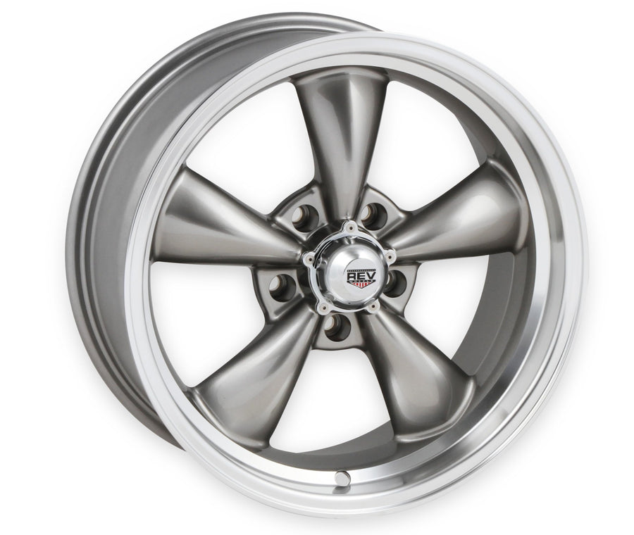 100S-8807300 Drake Wheels CLSC 18X8 5X127 0MM SIL