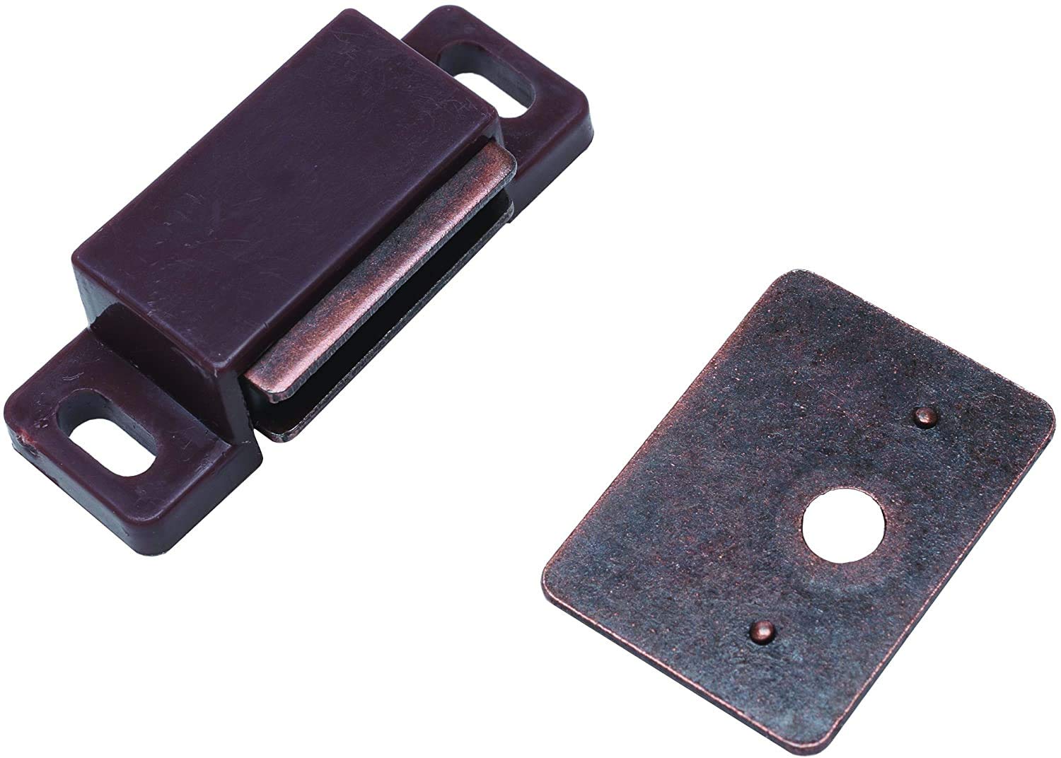 Magnetic Catch RV Designer H213 with Flat Plate, Cabinet Hardware (6)