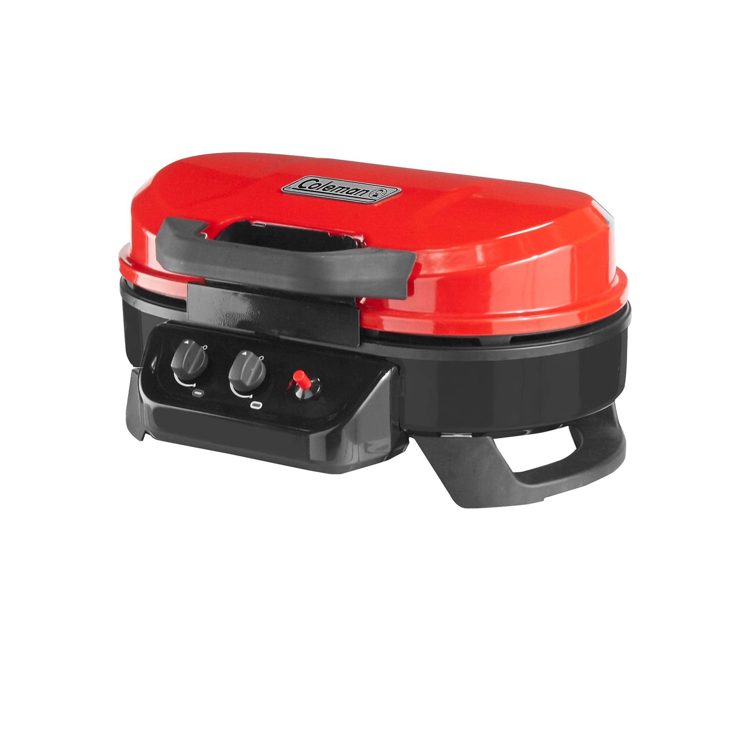 Coleman Portable RoadTrip 225 Tabletop Grill, 2-Burner Gas Grill with Matchless Ignition & Adjustable Temperature Control, 11,000 BTUs of Power for Grilling, Tailgating, Camping, BBQ, & More