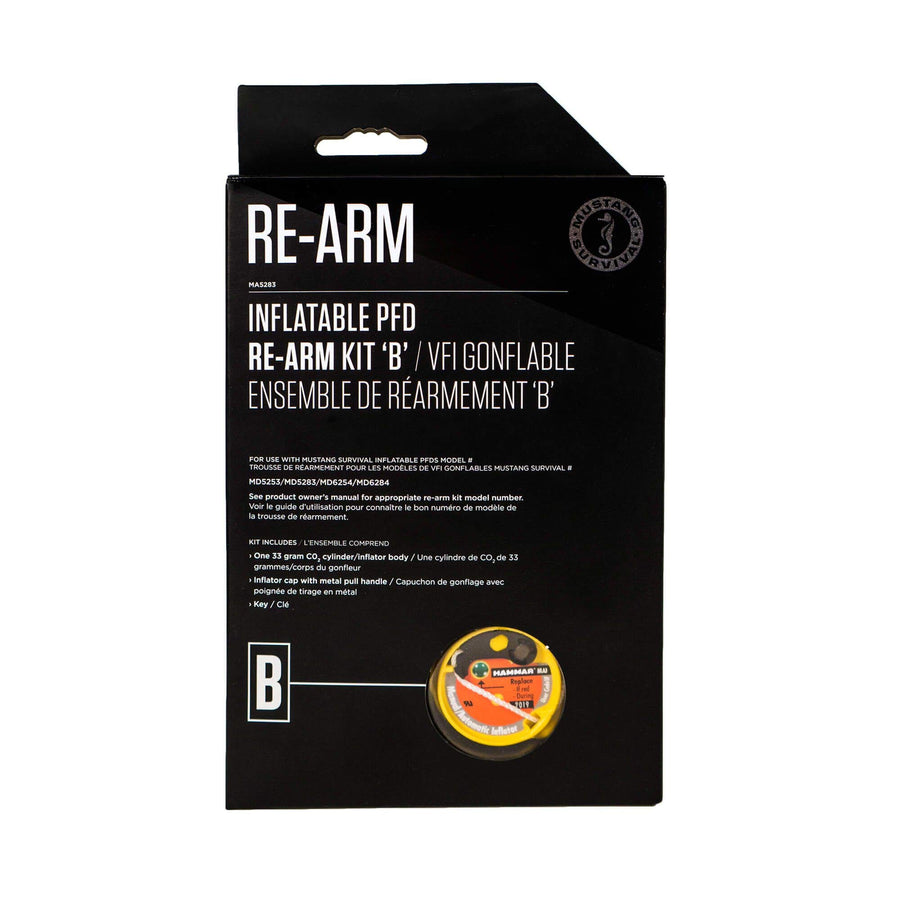 Re-Arm Kit B - MUSTANG SURVIVAL - Auto-Hydrostatic 33g - Metal Handle