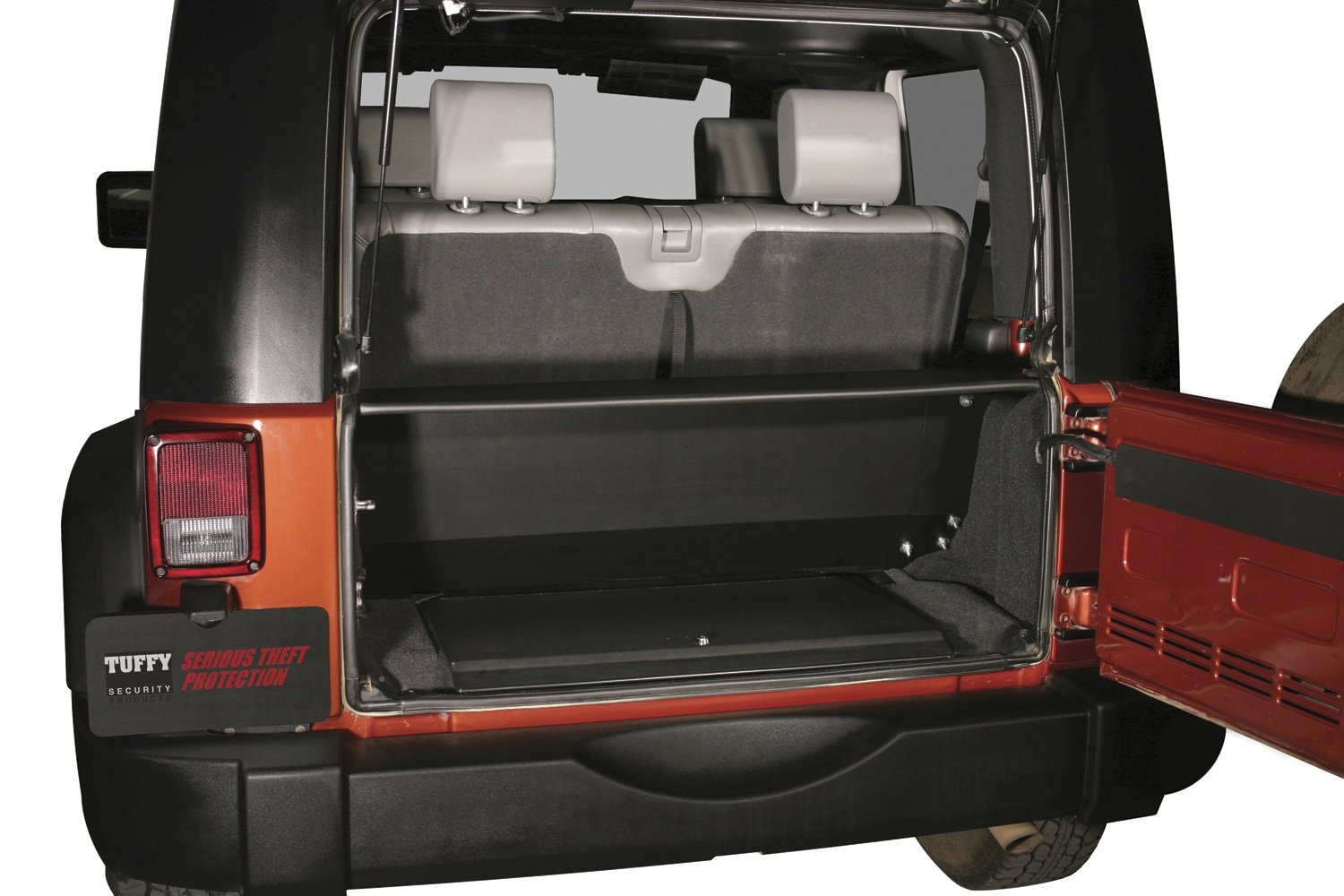 Cargo Enclosure - Tuffy Security Products | Standard for Jeep Wrangler JK | 2007-2010