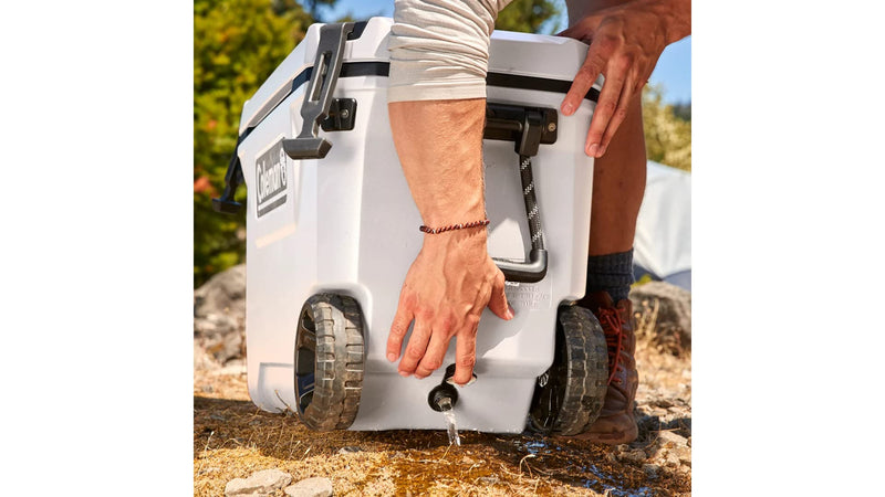 Coleman Convoy Series Ice Chest 100 Quart Cooler with Wheels