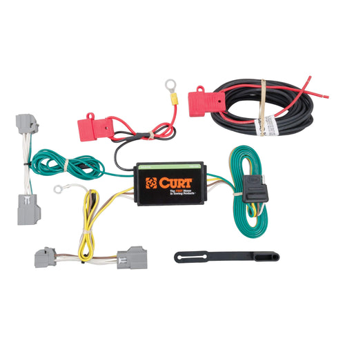 4-Pin CURT Vehicle-Side Custom Trailer Wiring Harness, Fits Select Cadillac CTS Sedan