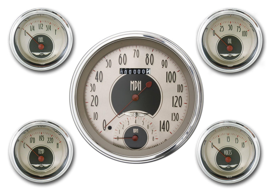 American Nickel Classic Instruments 5 Gauge Set AN65SLC