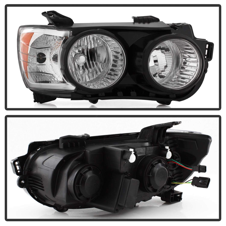 OE Style Xtune Halogen Headlight (HD-JH-CSON12-BK-R) (POE)