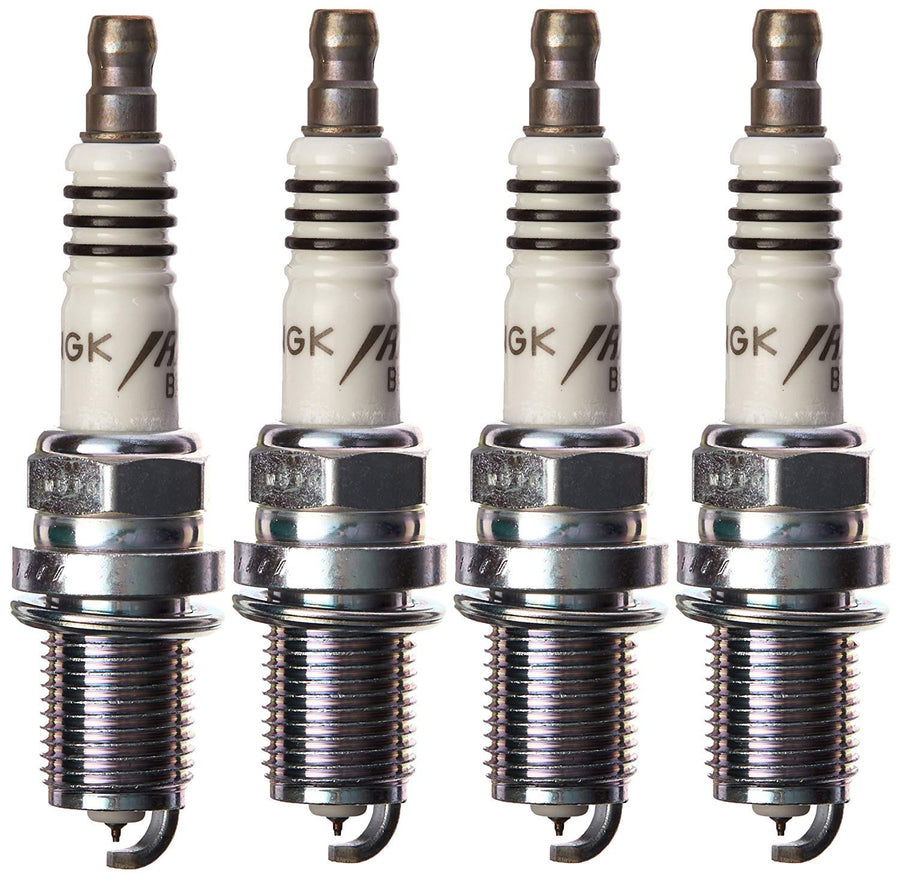 Iridium IX Spark Plug NGK LKAR6AIX-11 (91187 Iridium Ix), 4 Pack