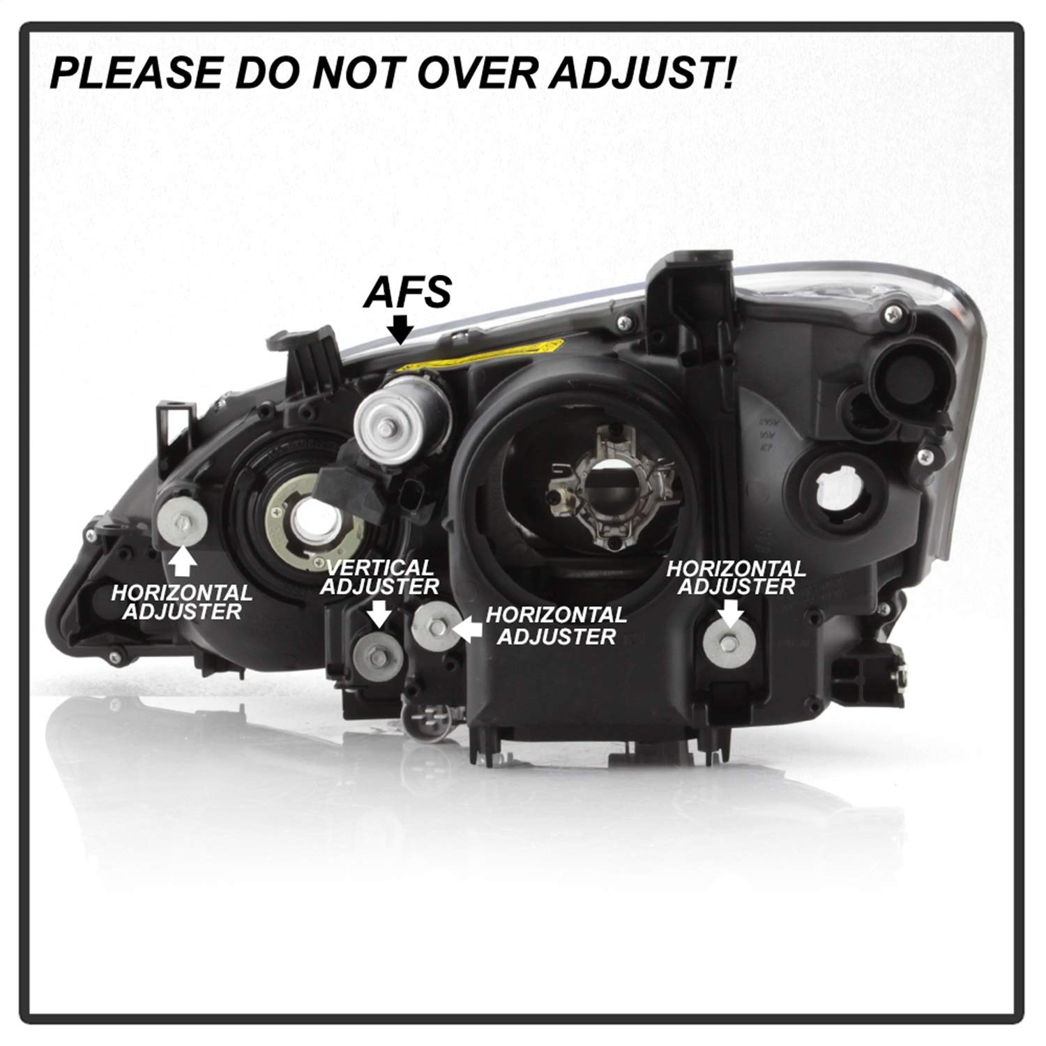 OE Style Xtune Headlight (PRO-JH-LES10-AFS-OE-R) (OE)