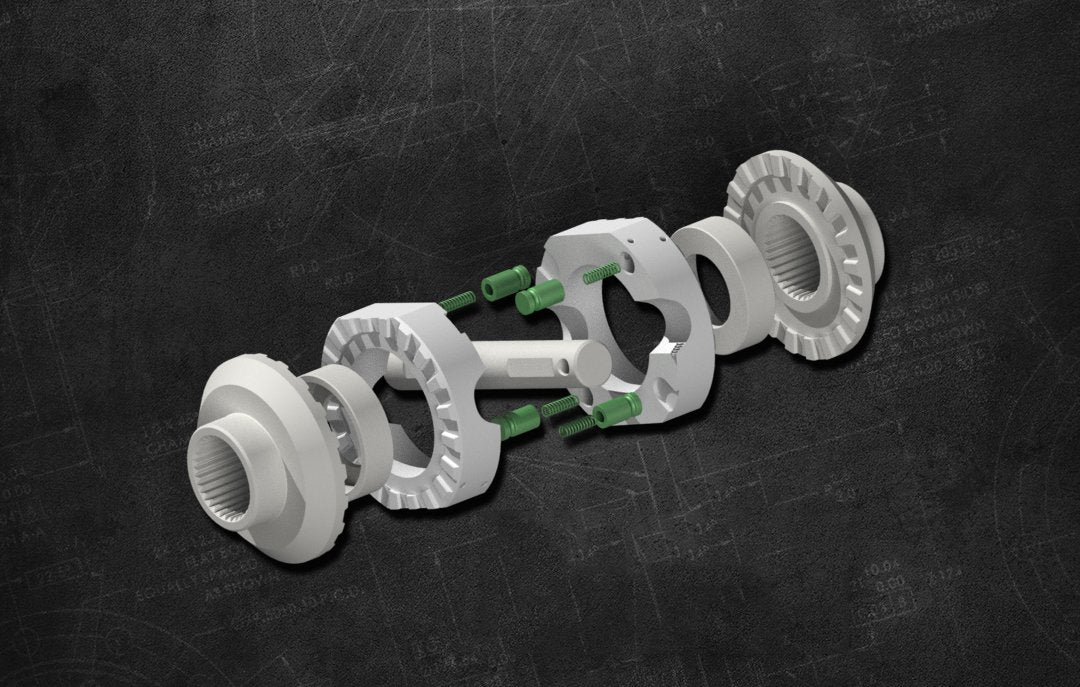 USA Standard Gear Locker Spartan for M20, 29 Spline axles, Includes Heavy-Duty Cross pin Shaft