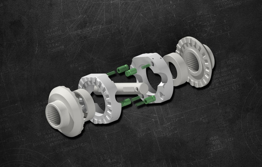 USA Standard Gear Locker Spartan for M20, 29 Spline axles, Includes Heavy-Duty Cross pin Shaft