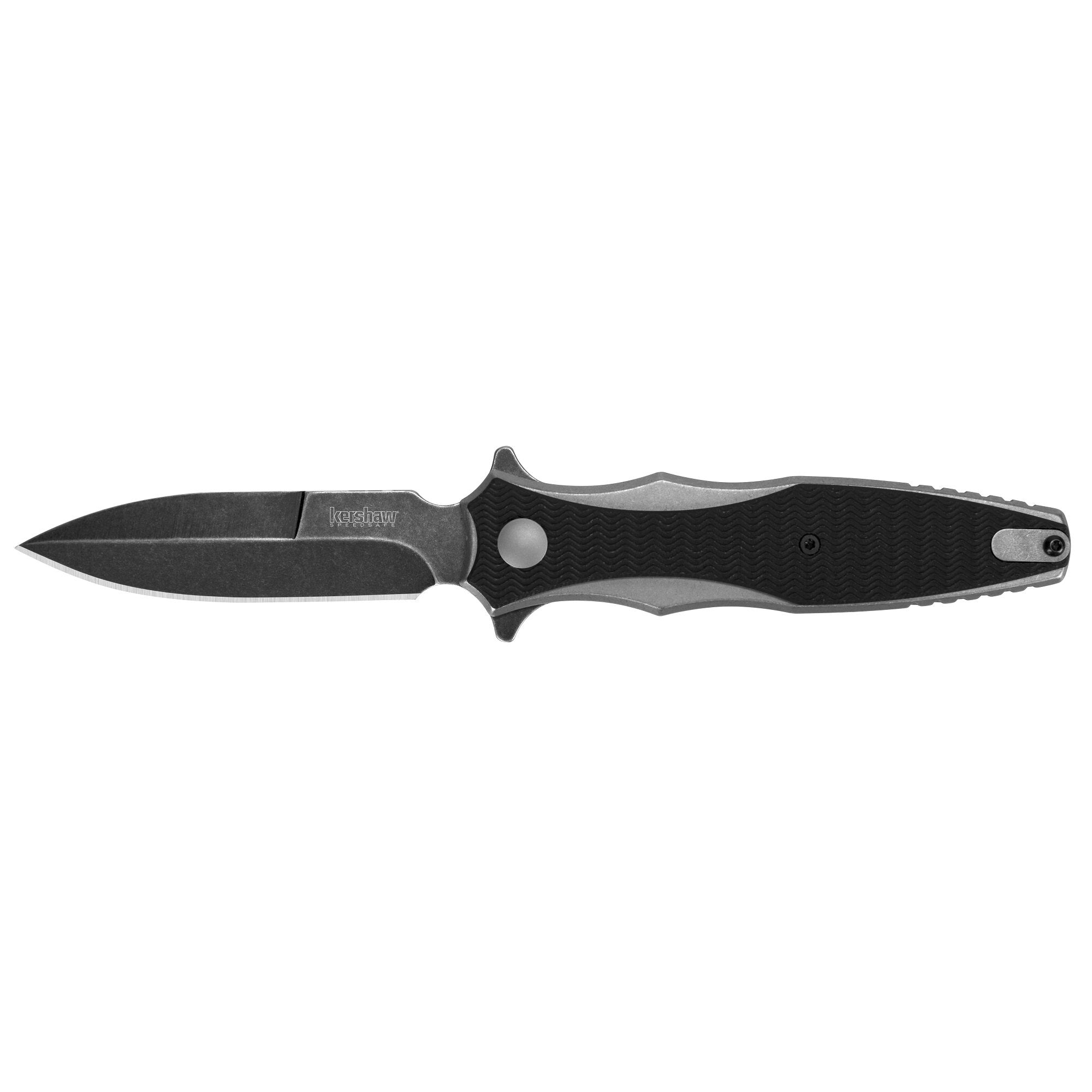 Decimus Kershaw A/O Frame Lock Knife Black GFN (3.25" Blackwash) 1559