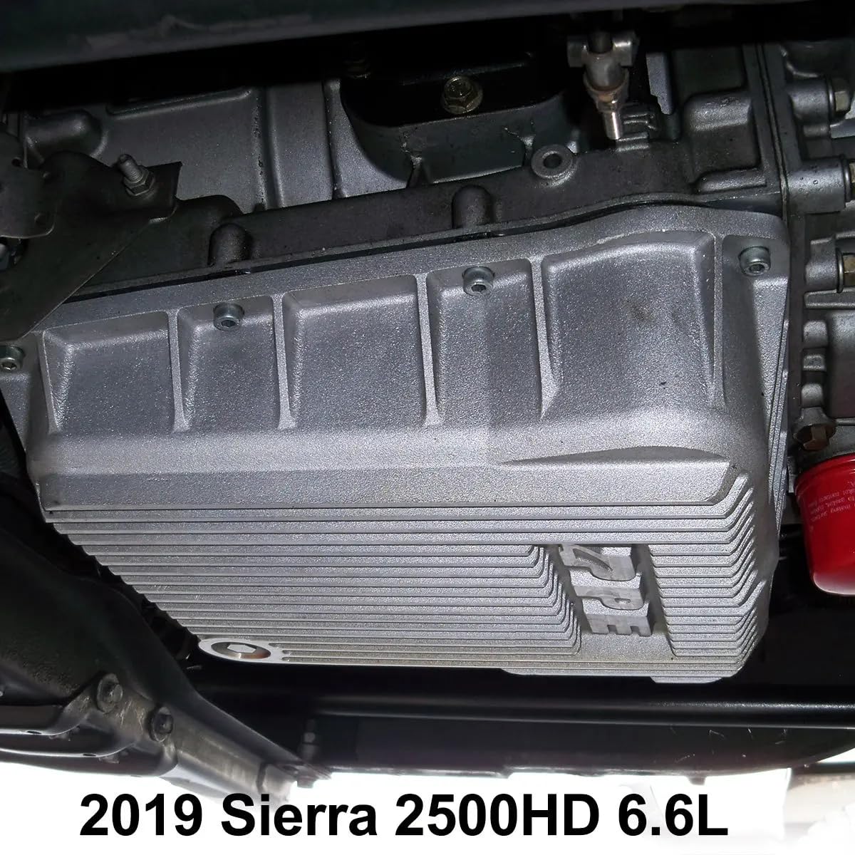 Heavy-Duty 2001-2019 GM 6.6L Duramax Cast Aluminum Transmission Pan Raw
