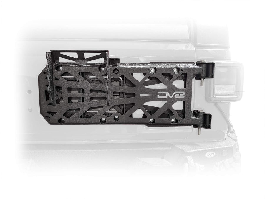 DV8 Offroad Spare Tire Carrier for Jeep Wrangler JL 2018-2025 & 2021-2025 Rubicon 392