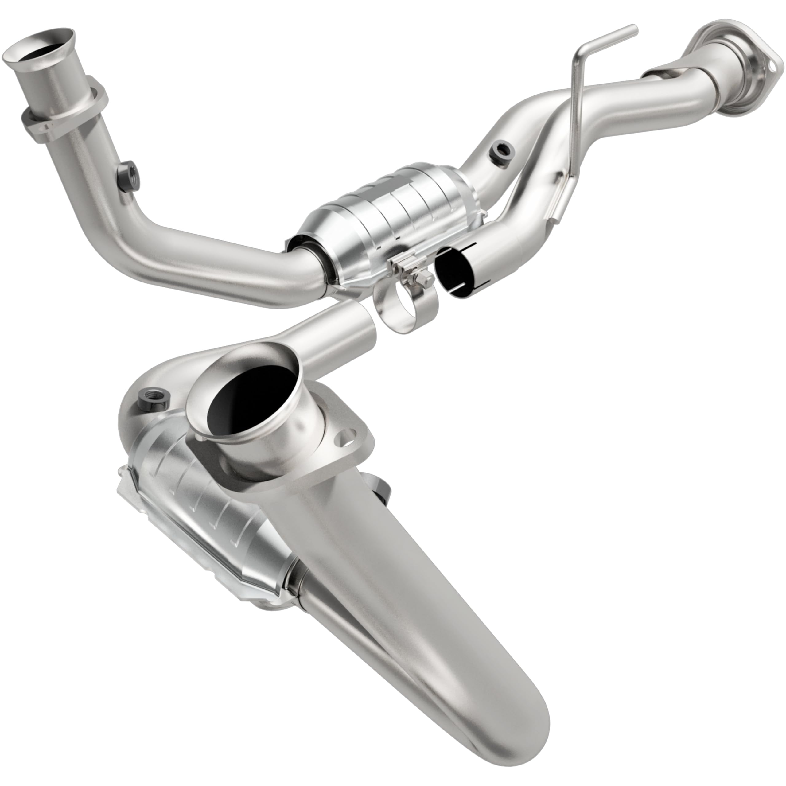 Large MagnaFlow Stainless Steel Direct Fit Catalytic Converter 49687
