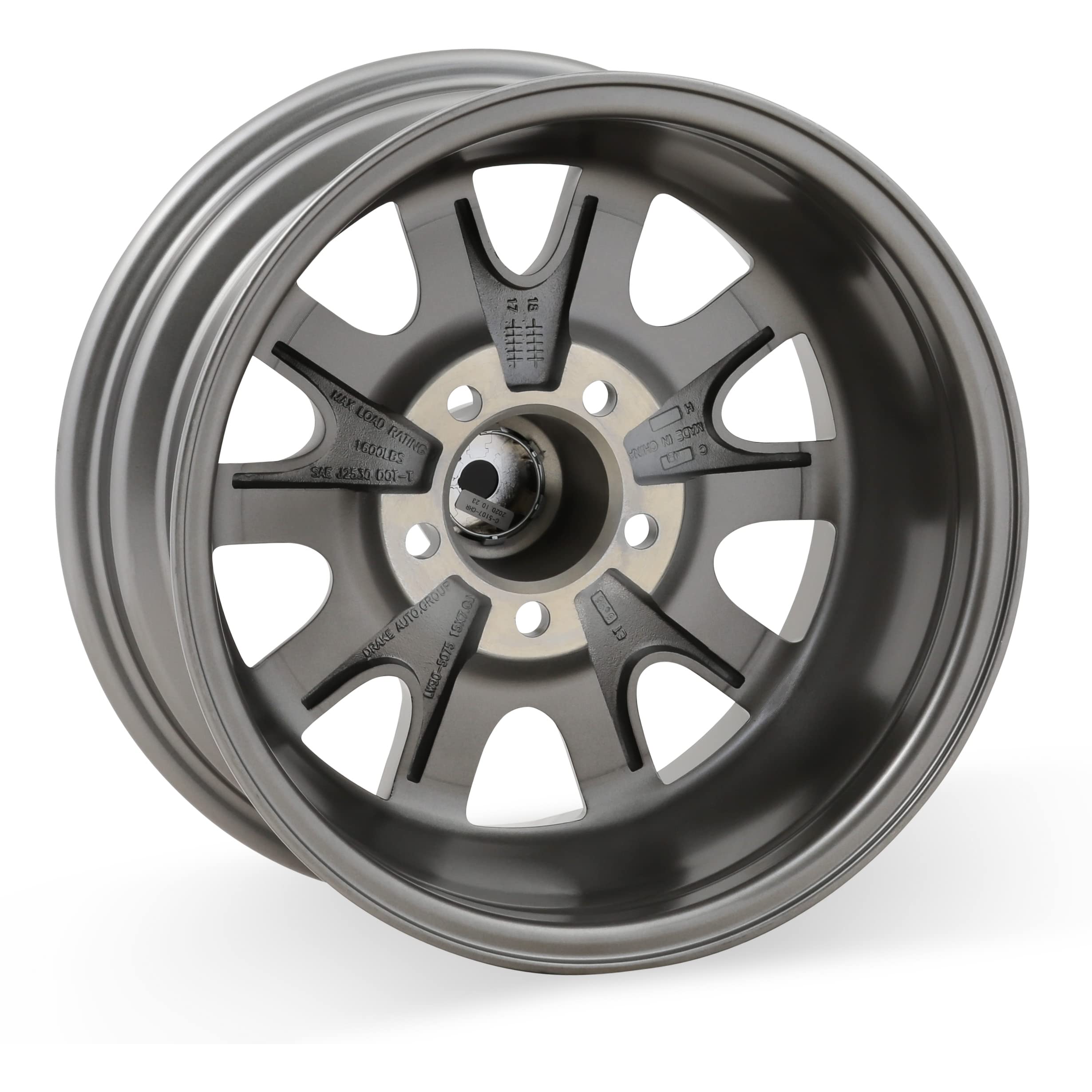 15X7 Legendary Wheel - 'Hb5' Alloy Rim-5Lug-Char (LW90-50754B)
