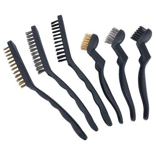 W4950 Performance Tool Detailing Brush Set (6 Pieces) - Perfect for Cleaning Interior and Exterior of Your Car, Truck or Motorcycle