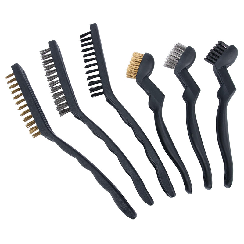 W4950 Performance Tool Detailing Brush Set (6 Pieces) - Perfect for Cleaning Interior and Exterior of Your Car, Truck or Motorcycle