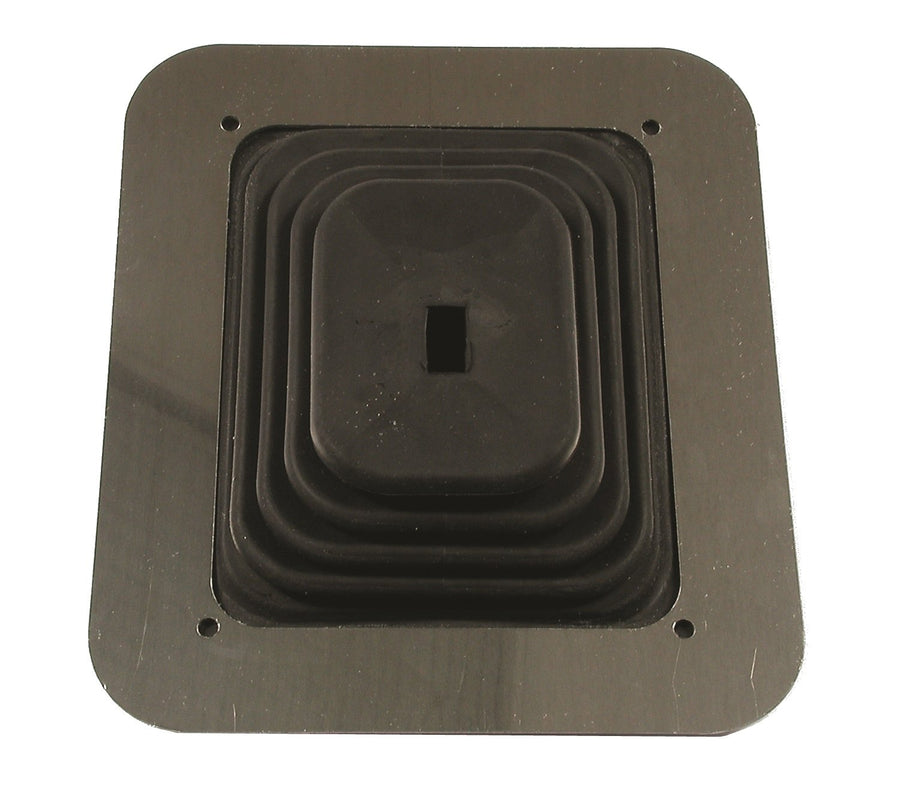 Large Square Shifter Boot Mr Gasket 1652