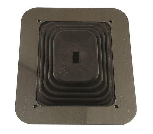 Large Square Shifter Boot Mr Gasket 1652