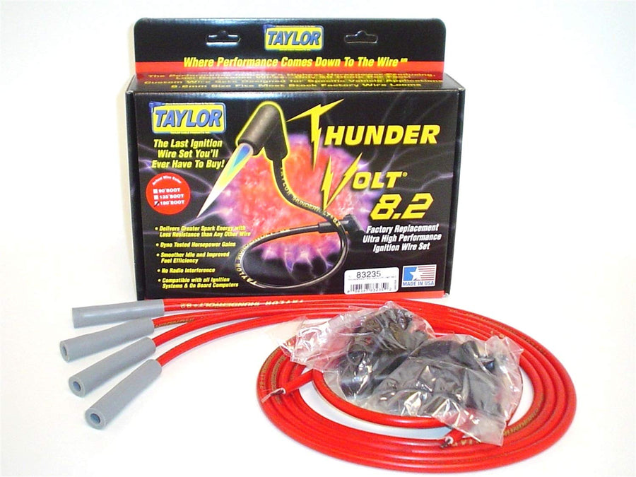 Thundervolt 8.2 Taylor Cable univ 4cyl 180 red