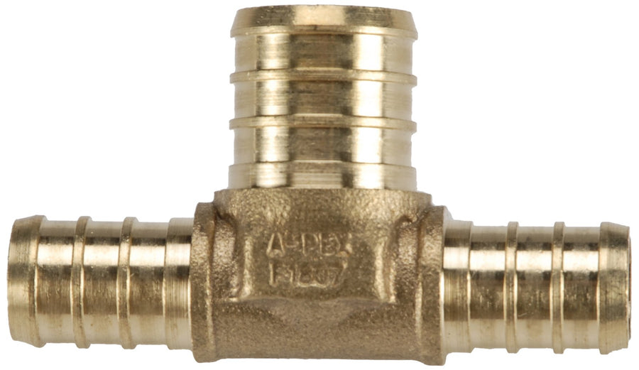 Reducing Tee BestPEX 51157 Metal Brass, 0.5" Size
