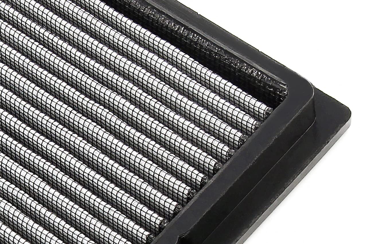 High Performance HPS Engine Drop-in Air Filter Premium Washable Replacement Filter, Compatible for Nissan 11-16 Juke 08-12 Rogue 14-15 Rogue Select 17-19 Sentra 13-19 Sentra 07-12 Sentra, HPS-457369