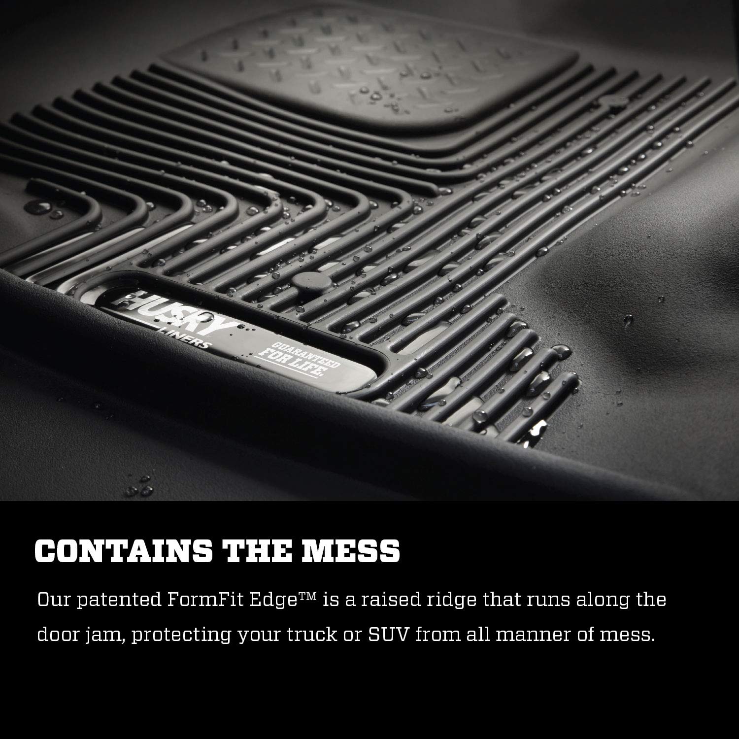 Husky Liners X-act Contour 2nd Seat Floor Liner Fits 2019 Dodge Ram 3500 Crew Cab