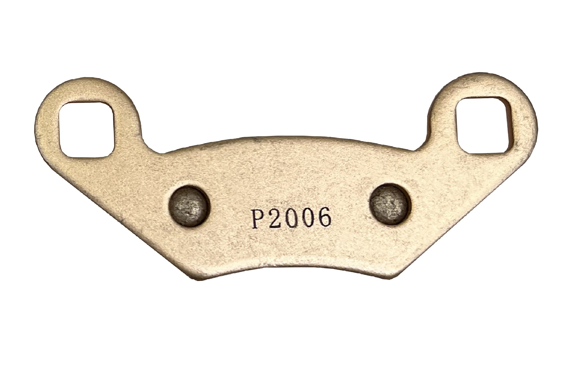 Demon Front/Rear Left/Right Sintered Brake Pads for Polaris Big Boss/Magnum/ATP/Predator/Outlaw/Sportsman/RZR, High-Density Metallic Material (See Fitment Details in Description)