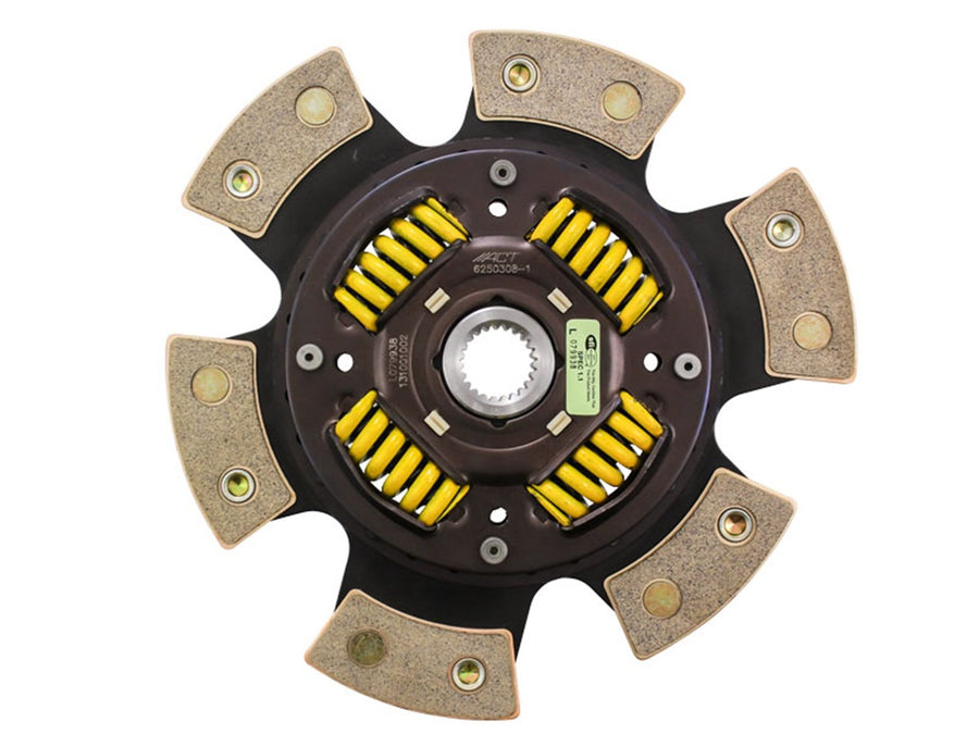 6-Pad ACT (6250308-1) Race Sprung Clutch Disc