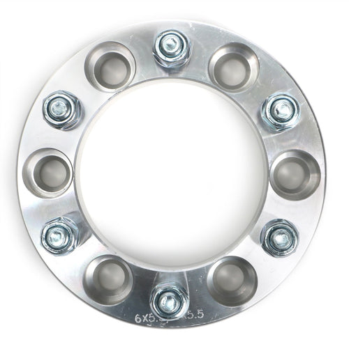 BILLET WHEEL SPACERS-6x5.5 TRANS-DAPT PERFORMANCE ON 6x5.5 1.5" THICK/12 MM STUDS (3627)